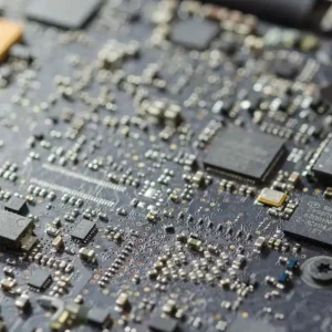 לוח החשמל של ספק הכוח למחשב