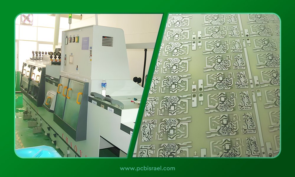 מכונת חריטה PCB ו-PCB מוגמר