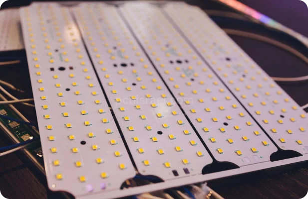 PCB קרמי - תאורת LED